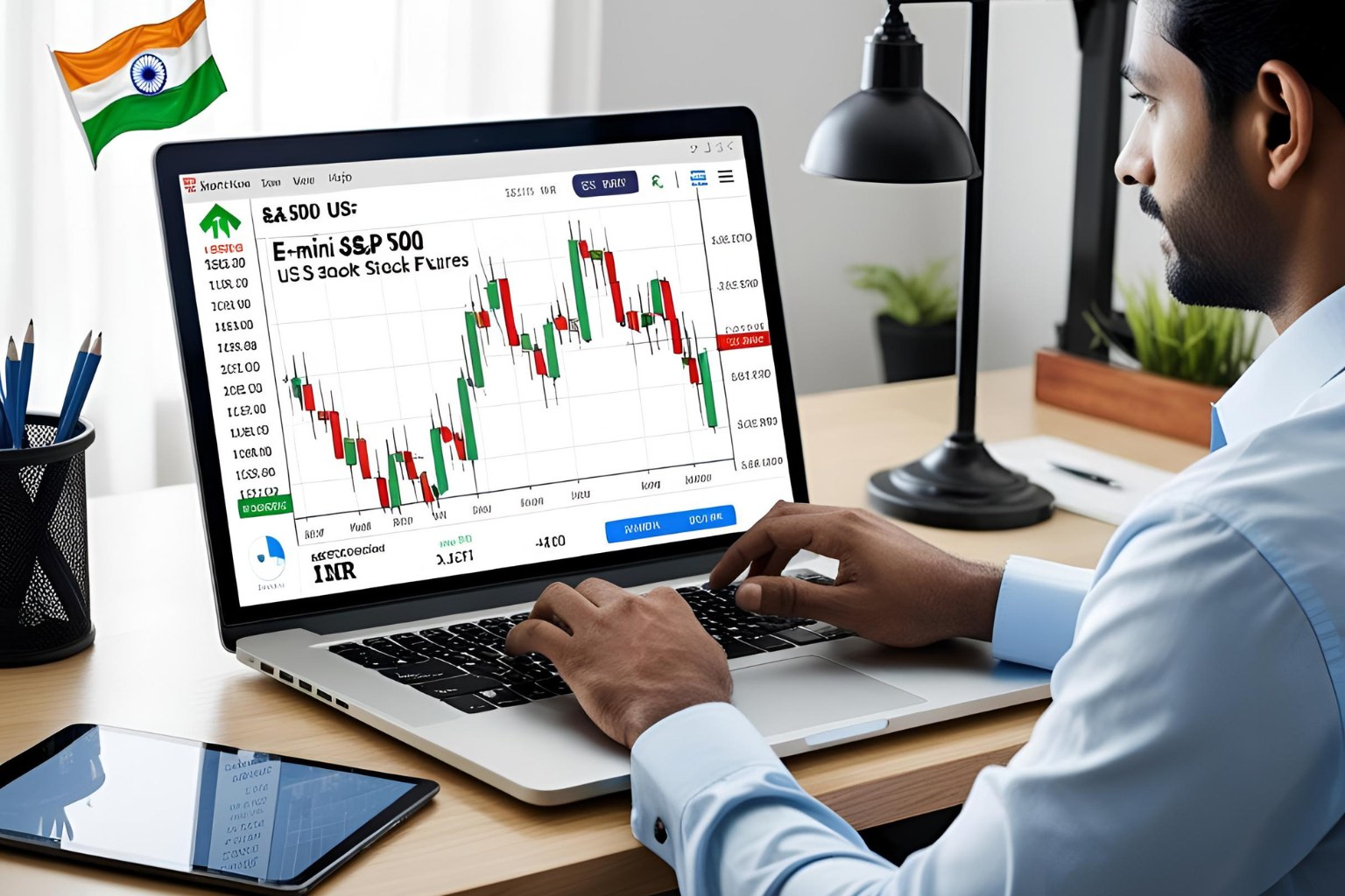 Trade E-mini S&P 500 from India