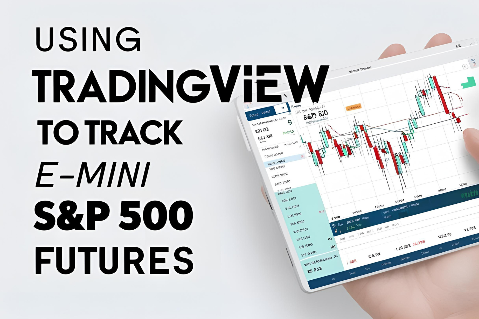 tradingview e-mini s&p 500 futures